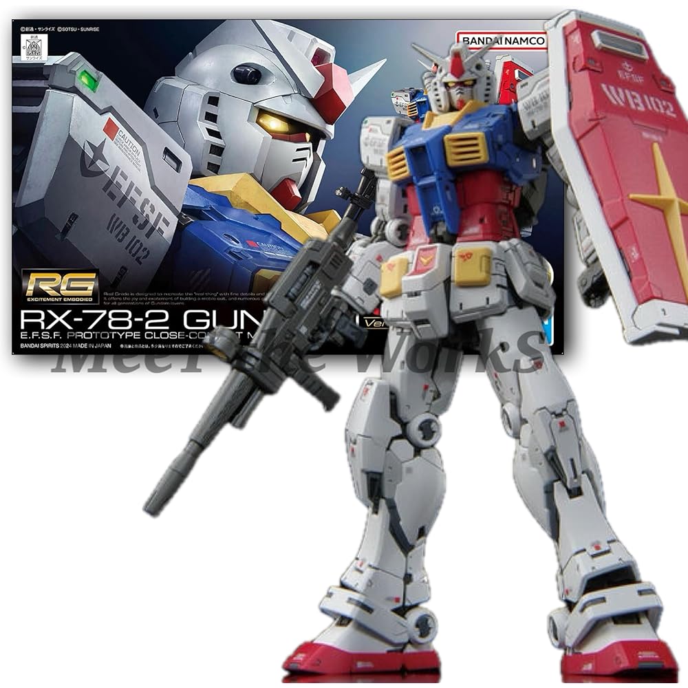 RG 1/144 RX-78-2 Вер.2.0 Набор для сборки Предварительно окрашенный Сборная модель Масштаб 1/144