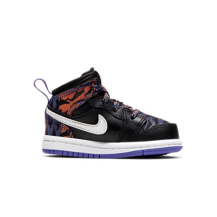 Jordan 1 Средний Мультицветный Тигровый Принт TD AV5172-005