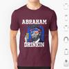 Abraham Drinkin-Abe Lincoln Merica Usa July 4th T Shirt 6xl Cotton Cool Tee Abraham Lincoln Abe Lincoln Abraham Drinkin Abe