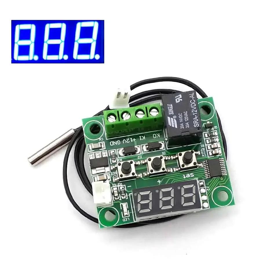 W1209 -50-100C DC 12V Digital Temperature Controllear Thermostat Temperature Control Thermostat Switch Plate W1209 Case