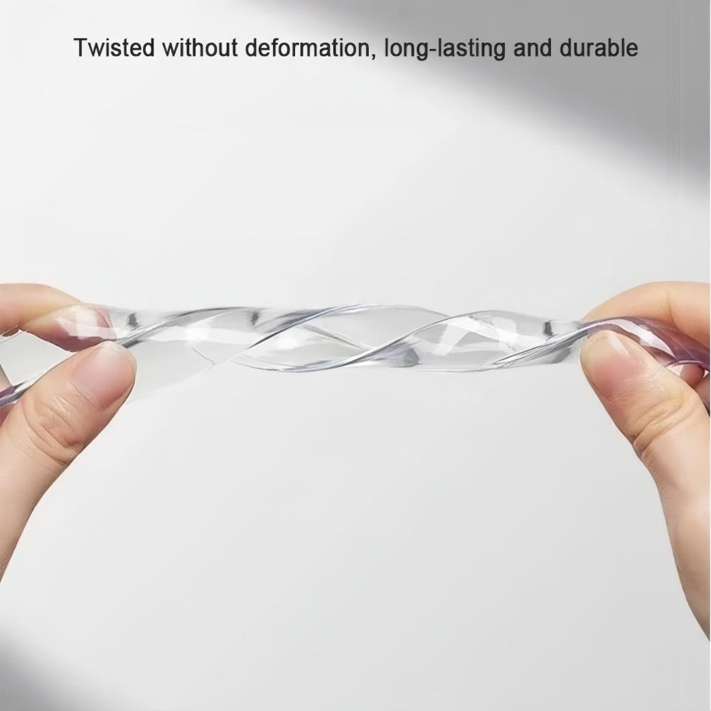 1pc 3metersX2cm/3cm Table Edge Guard Furniture Corner Protector Strip Self Adhesive Transparent Collision Proof Soft Bumper
