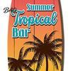 Outdoor Waterproof Sign Hawaiian Surfboard Wall Art, Wooden Tropical Beach Decor Sign, Summer Aloha Theme Hanging Plaque High-density Wood Board