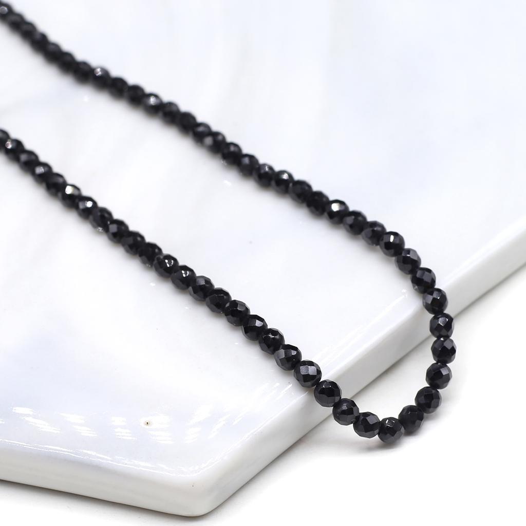 Натуральный камень граненые бусины циркон маленькие бусины 4 мм подвески для изготовления ювелирных изделий DIY ожерелье браслет серьги аксессуар