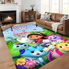 Custom personalization Gabby's Dollhouse Area Rug - Perfect For Kitchen, Bathroom,Laundry Room Decor Large Size Available,Gift All Seasons