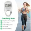 3D Pedometer with Clip, Pedometer for Walking, Large Screen Pedometer, Accurate Pedometer, Calorie Consumption, for Walking, Running, Sports