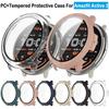 Anti-Scratch Screen Cover PC+Tempered Protector Shell for Amazfit Active 2 Smart Watch Accessories
