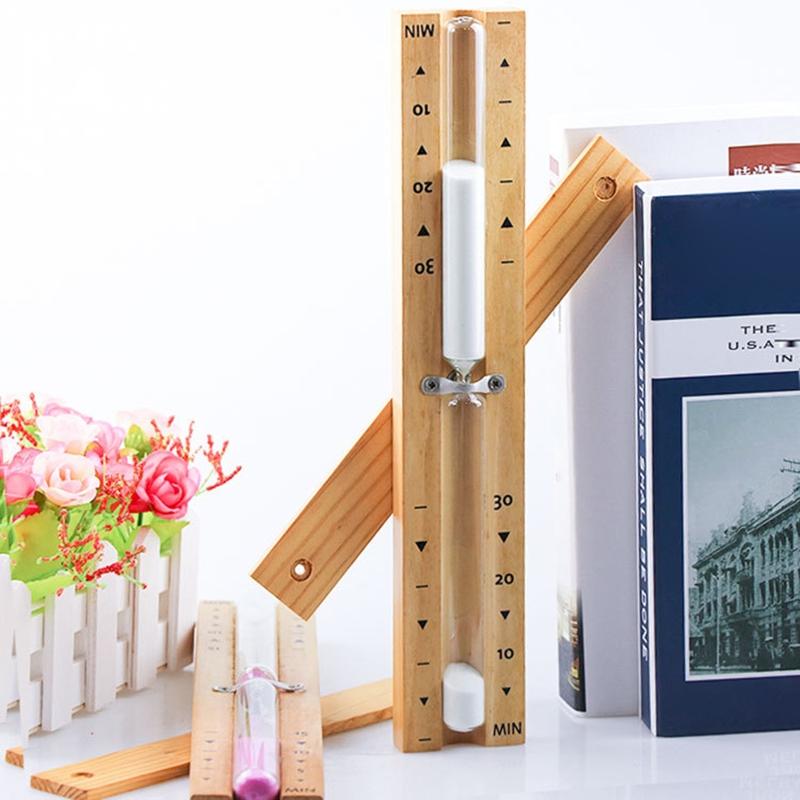 Portable Wooden Sauna Hourglass Wall Mounted Rotating 15mins Duarble Clock Timer 2025 New