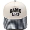 GAME DAY three-dimensional embroidery color matching truck driver hat European and American retro men's and women's casual sunshade baseball cap