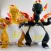Динамакс Чаризард Игрушки Плюшевая Игрушка Мега Чаризард XY Рождественские Стиль Тиранитар & Чаризард Плюшевые Игрушки Подарки