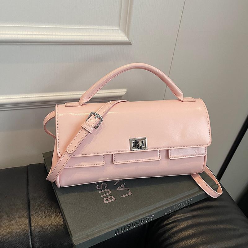 Модная женская одноплечевая сумка-кроссбоди однотонная сумка-тоут подарок повседневная