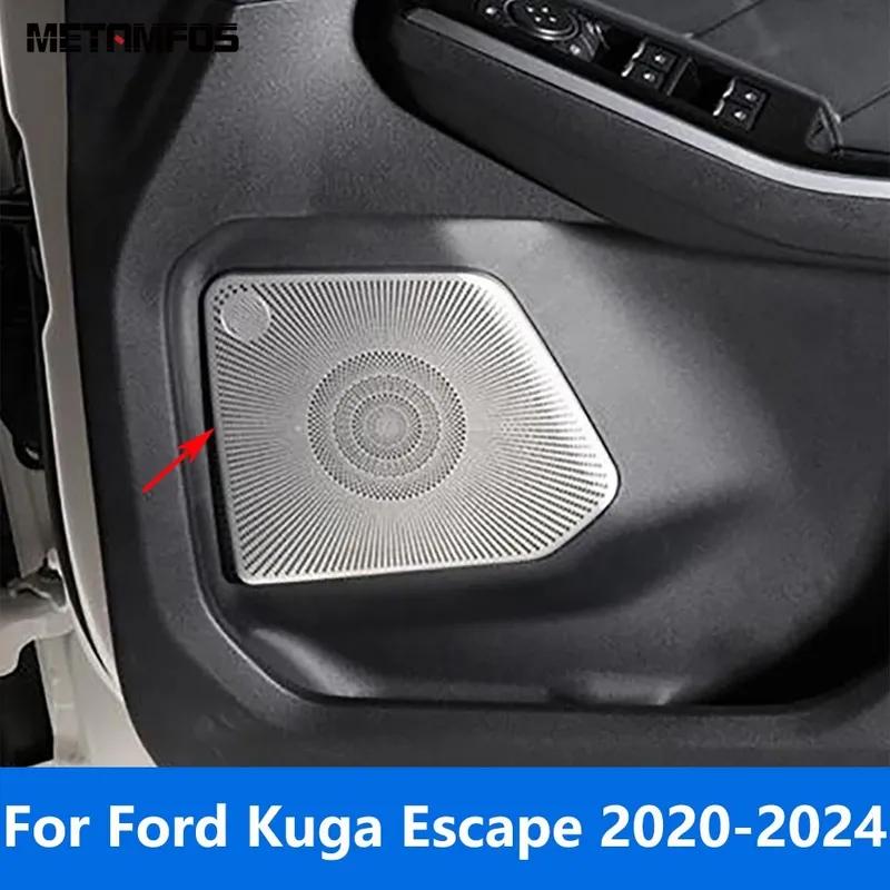 Interior Accessories For Ford Kuga Escape - 2024 Door Sound Audio Speaker Loudspeaker Cover Trim High Pitch Horn Frame