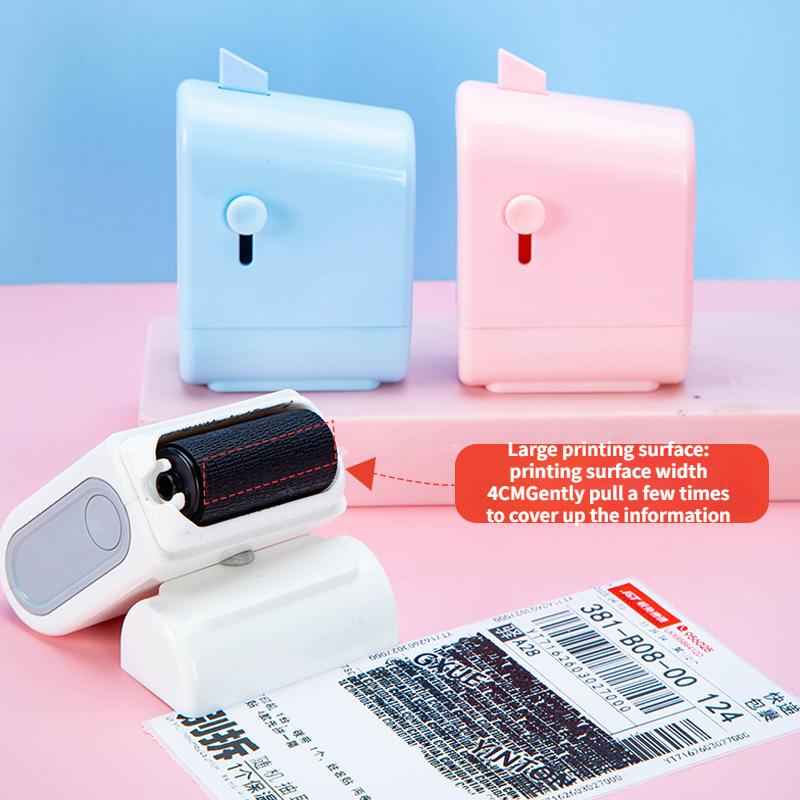 Ролик для защиты от кражи Штамп для защиты от кражи Ролик для защиты конфиденциальных данных и личной информации Защита от кражи