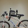 Quick Release Folding Bike Child Seat with Guardrail