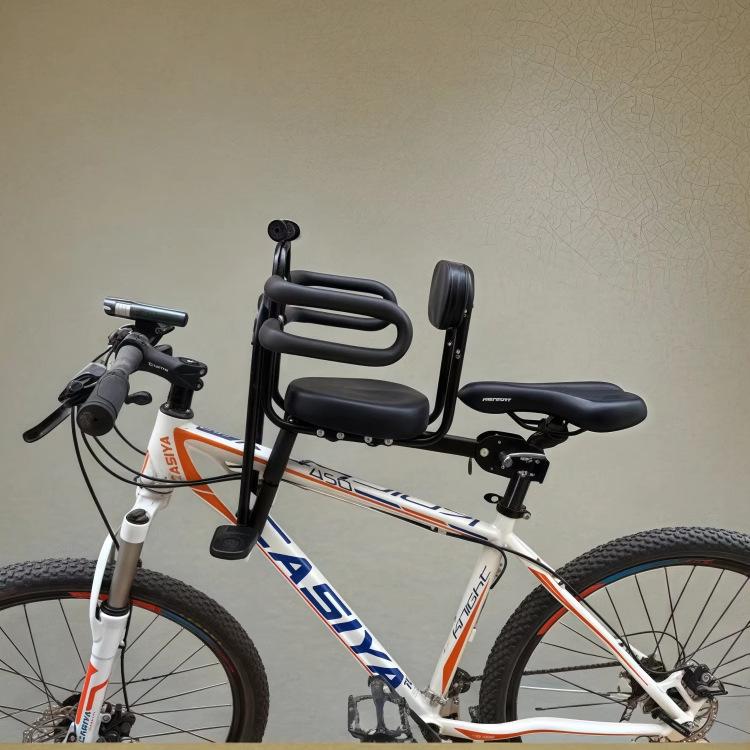 Quick Release Folding Bike Child Seat with Guardrail