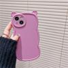 Корейский милый чехол для телефона с 3d мультяшными медвежьими ушками для Iphone 14 13 12 11 Pro Max X Xr, противоударный мягкий чехол с милыми животными