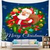 Рождественские украшения Санта-Клаус Рождественская елка Гобелен Настенный подвес