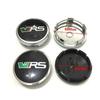 CXUX8 4PCS Car Wheel Center Hub Caps Tire Decoration For Skoda Logo Rapid Kodiaq Fabia Karoq Laura Superb VRS Yeti Octavia Scala