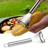1pc Stainless Steel Corn Planer, Corn Peeler, Cob Remover Tool With Ergonomic Handle, Kitchen Gadgets