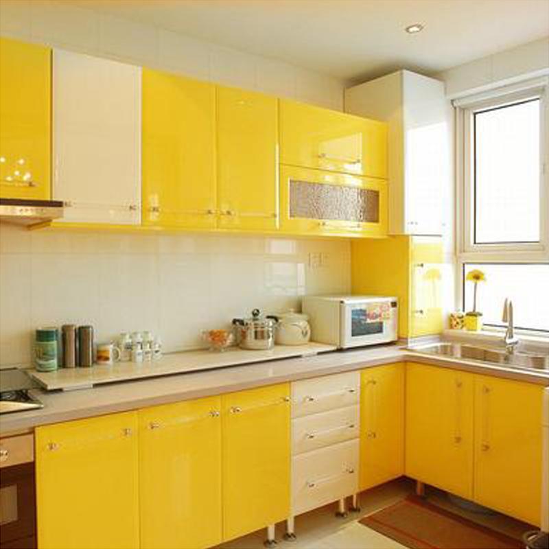 Новые жемчужно-глянцевые самоклеящиеся водонепроницаемые обои из ПВХ, наклейки для кухонного шкафа, ремонт мебели