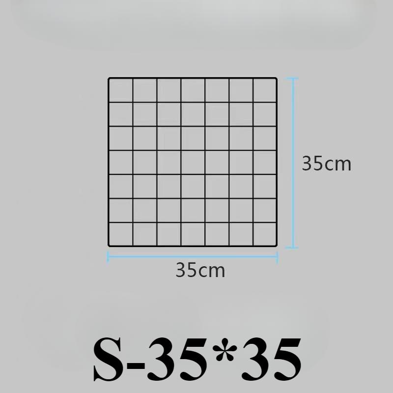 Grid Wall Decoration DIY Hanging Rack Photo Frame Postcards Wall Display Art Storage Basket Home Decor Accessories Storage Rack