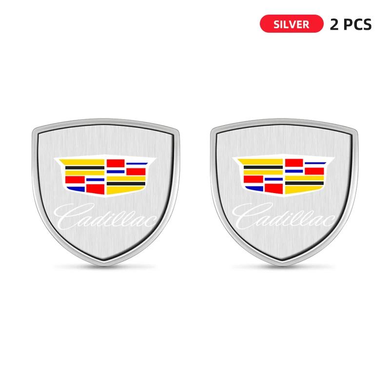 3D Стикеры-значки Металлические наклейки Декор для Cadillac ATS BLS CT4 CT6 CTS ESCALADE STS XLR XT4 XT5 XTS SLS