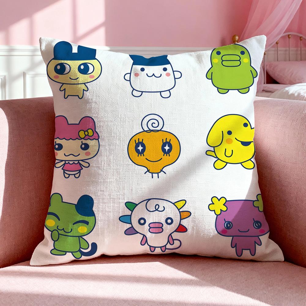 Игрушка T-Tamagotchi Наволочка Дышащая Льняная Наволочка Летняя Без Запаха Экологически Чистая Невидимая Молния Стирка