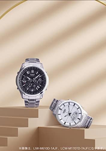 Casio Часы наручные Lineage Радиоуправляемые Солнечные LCW-M170DB-1AJF Мужские Черные