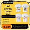 Наклейки с логотипом Keshi Custom Clothing с термопереносом