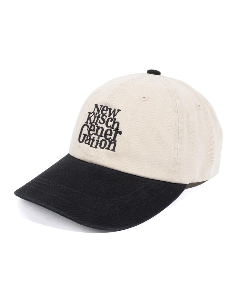 Кепка NEWKITSCH Nkg Classic Logo Двухцветная (черный)