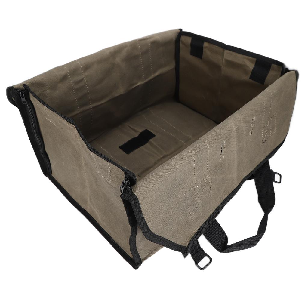 Сумка для переноски бревен, водонепроницаемая, двойного назначения, переносная, вощеная, брезентовая, сумка-тоут для перевозки дров