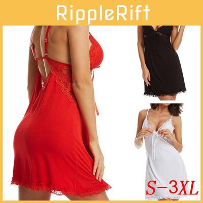 Элегантный сексуальный женский комплект нижнего белья для сна с кружевной отделкой и стрингами