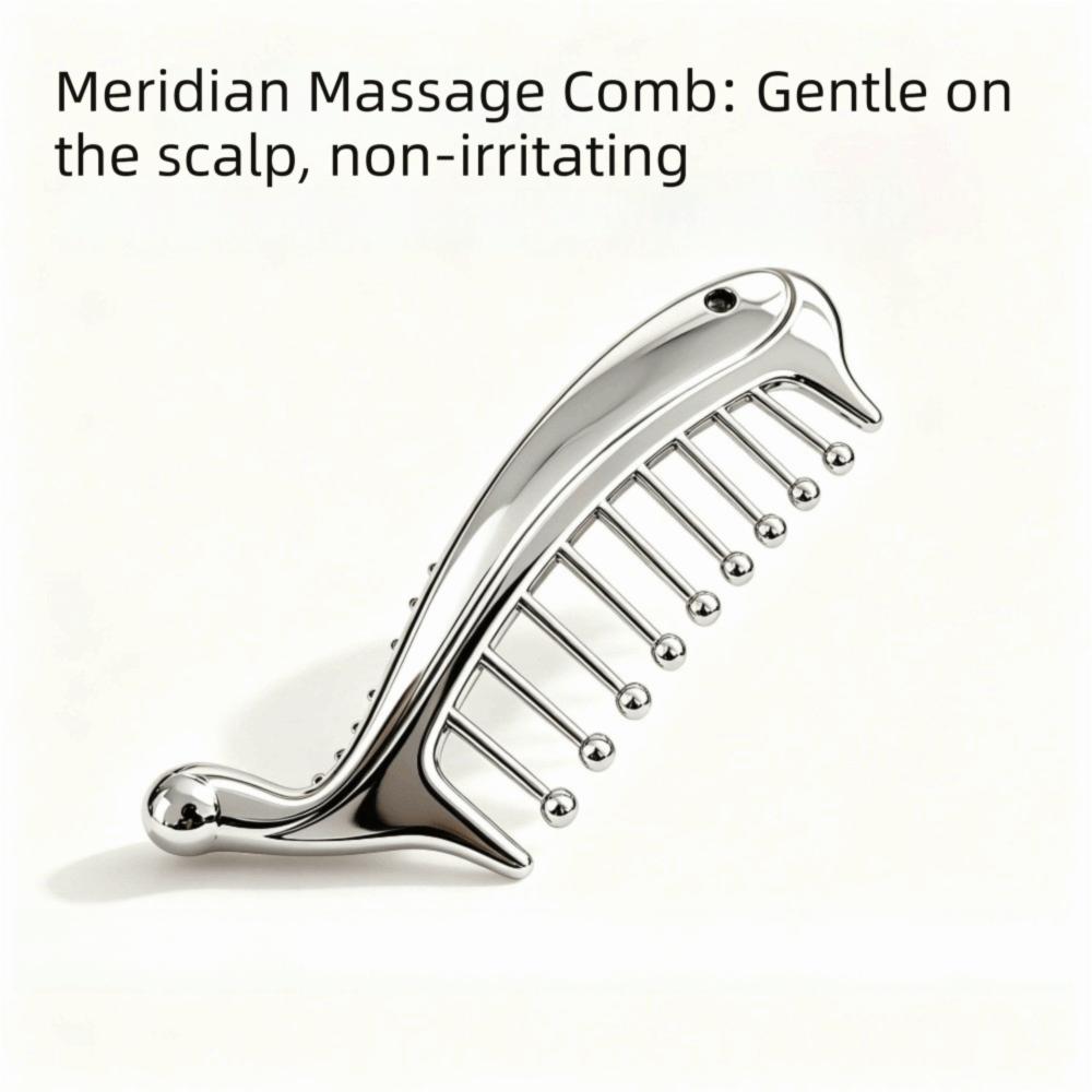 Portable Scalp Comb Deep Relaxation Massage Comb Manual Head Massager Back Massage