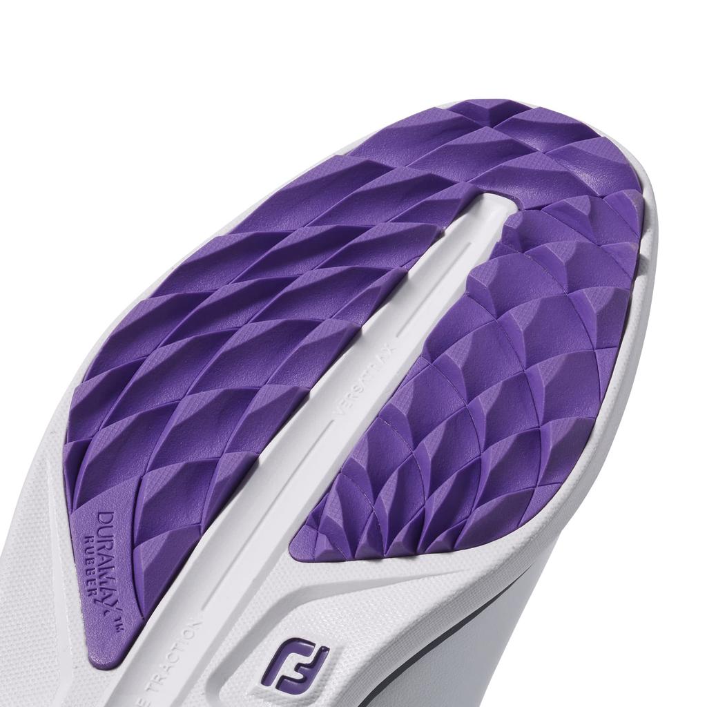 Golf Shoes FJ Traditions Spikeless Cm 3E [Footjoy] White/Navy 25.0