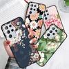 Cartoon Flowers Design Phone Case