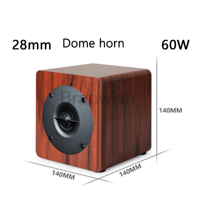 Абсолютно новый 8 Ом 4-дюймовый Fever Independent высокомощный супертвитер внешний твитер пассивный динамик звуковая коробка 60 Вт