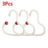 Non-marking Hat Storage Hook Dopamine Scarf Towel Tie Hanging Rack Durable Hat Hook  for Cloakroom
