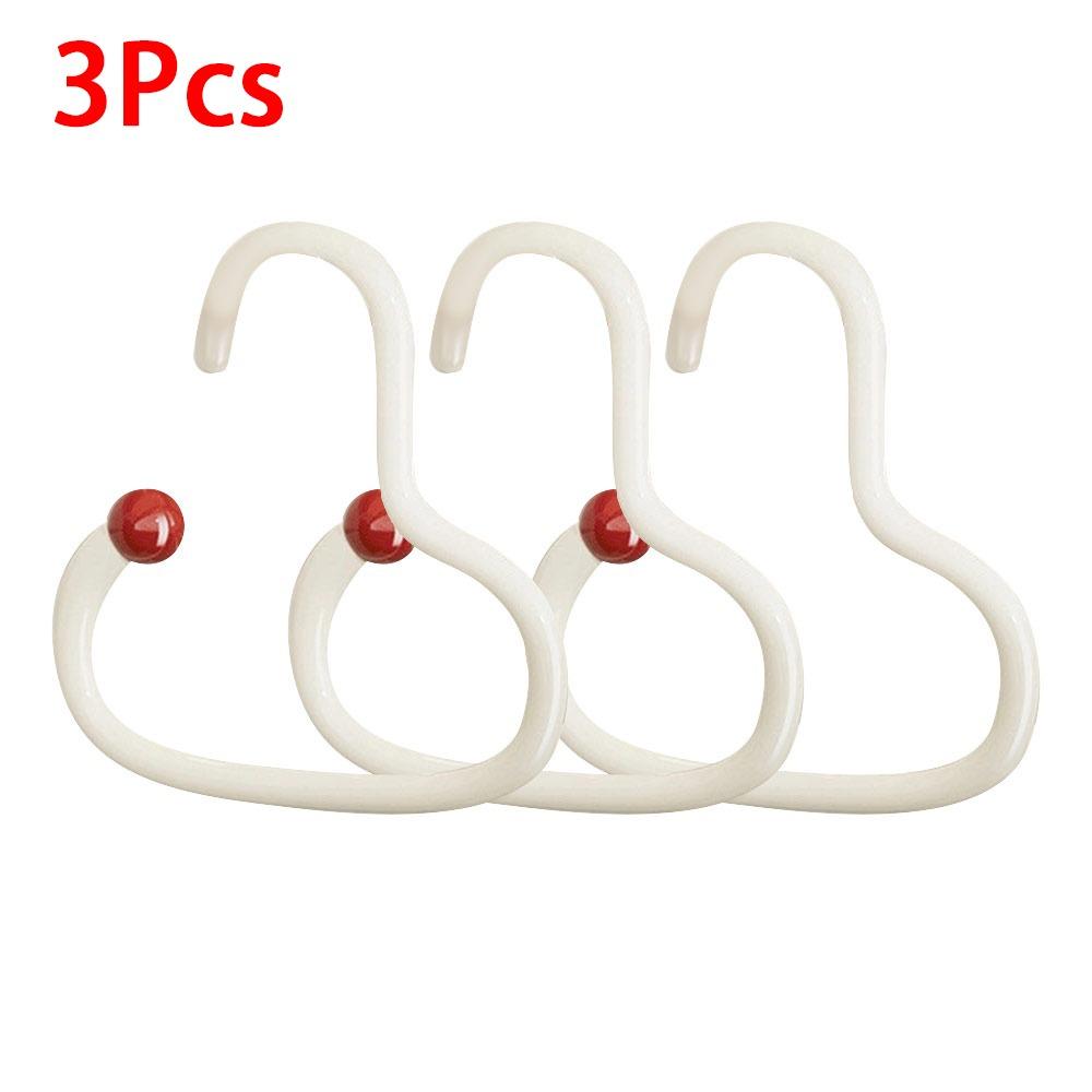 Non-marking Hat Storage Hook Dopamine Scarf Towel Tie Hanging Rack Durable Hat Hook for Cloakroom