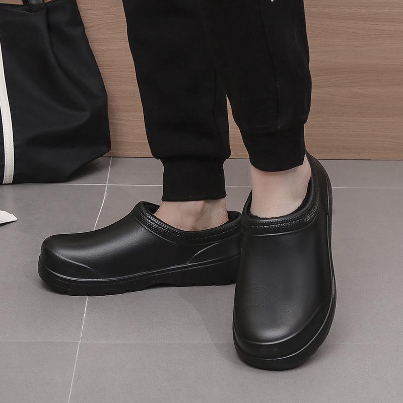 2024 Новые мужские и женские туфли для шеф-повара из ЭВА, нескользящие водонепроницаемые туфли с масляной защитой, удобные рабочие тапочки, обувь для рыбалки на открытом воздухе