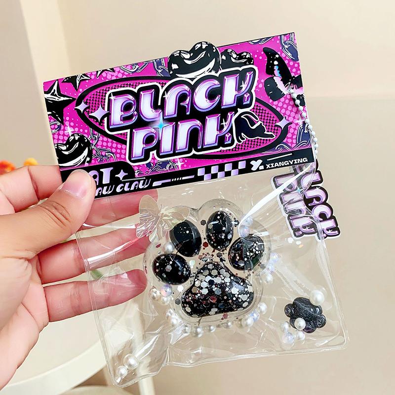 Милая мягкая плюшевая игрушка в виде кошачьей лапки для взрослых детей Tpr медленно отскакивающая сенсорная игрушка подарки