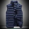 Couple's Lightweight Down Cotton Jacket 200 Kg Waistcoat Oversize Fat Mm Down Cotton Vest for Fall and Winter Men and Women