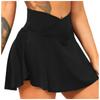 Women Pleated Tennis Skirt With Pockets Shorts  High Waisted Athletic Golf Skorts Workout Sports Skirts