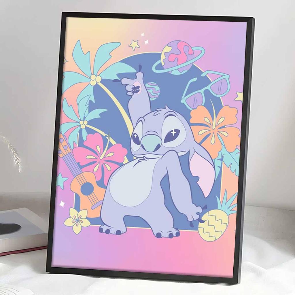 Набор для вышивания крестиком алмазной мозаикой «Стич» сделай сам, растягивание, вышивка крестиком, мозаичное искусство, алмазная живопись полным кругом, алмазное украшение для дома