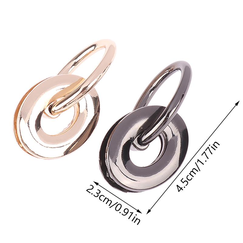 1 шт. Металлические пряжки для сумок, боковые крючки, проушины, уплотнительные кольца, застежки, винты, соединяющие ручки сумок, кожаные сумки, ремешки, пояса, фурнитура, аксессуары