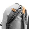 Peak Design Everyday Backpack Zip, 20L, Ash, BEDBZ-20-AS-3, PFAS-Free
