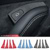 4 шт./компл. Декоративная накладка на кнопку переключателя двери салона автомобиля, накладка на панель управления, наклейка из замши для Model 3 Y 2019-2023, аксессуары