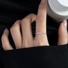 Ring New Lucky Letter Lucky Ring Women's Fashion Personality Ins Style Niche Design Sense Open