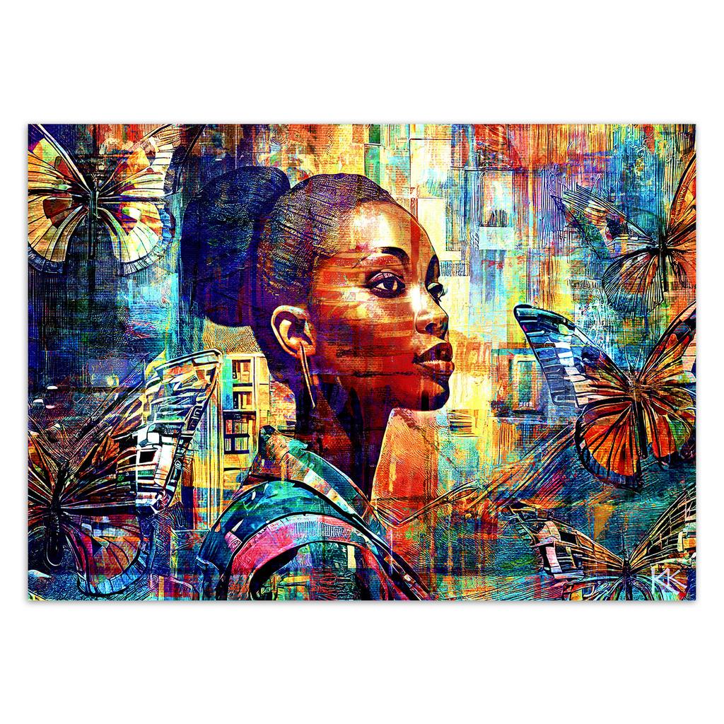 Wallpaper African Woman Glamour