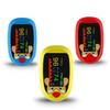 Rechargeable Children's OLED Pulse Oximeter Clip: Measures Blood Oxygen & Heart Rate