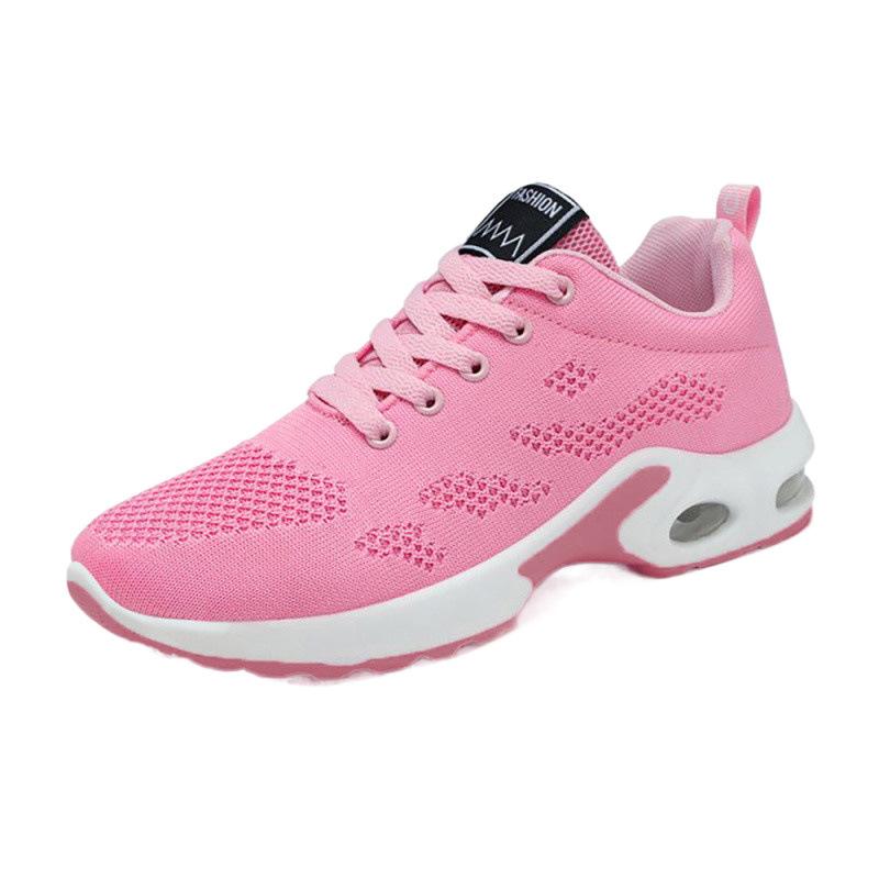 Женская обувь 2025 новая обувь с воздушной подушкой корейская версия модный тренд внешнеторговая женская обувь мягкая подошва дышащая спортивная обувь женская
