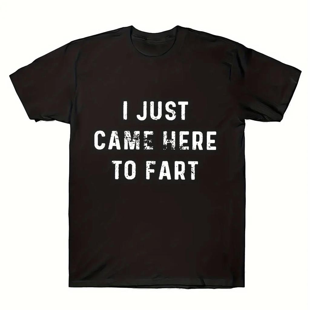 Unique I Love To Fart Graphic Printed Unisexs Tshirt Letters Harajuku Unisex Tshirt Summer Casual Short Sleeved Unisexs Clothing